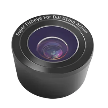 

New 180 degree For DJI OSMO ACTION Fish Eye Lens Underwater Action Camera External Optical Glass Lenses Accessories