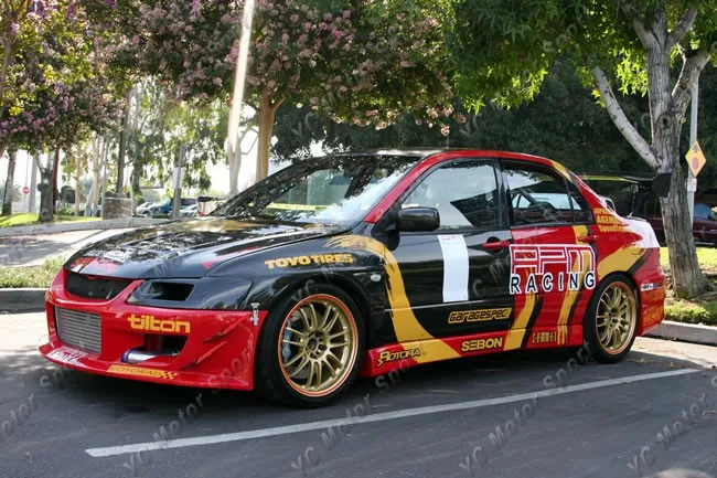 2001-2007 Mitsubishi Evolution EVO 7 8 9 LHS Vented Headlight Air Duct Replacement CF (7)