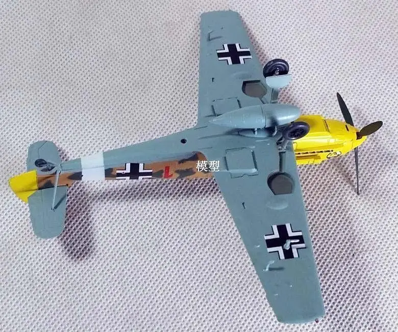 Вторую мировую войну Messerschmitt BF 109 E 7 Trop II/JG27 самолета 1/72 отделка easy Model Самолет| |