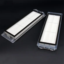 Замена 2 шт моющийся HEPA фильтр для XIAOMI MI Robot 1 2-го поколения Mi home Roborock Подметальные Запчасти для робота-пылесоса(China)