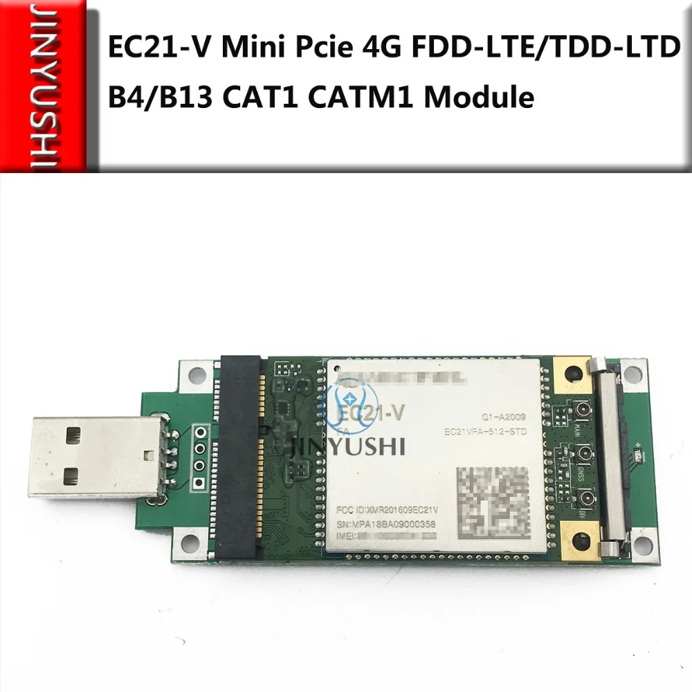EC21 EC21-V Mini Pcie + USB-адаптер со слотом для SIM-карты Cat1 4G LTE модуль B4/B13 Verizon | Компьютеры и