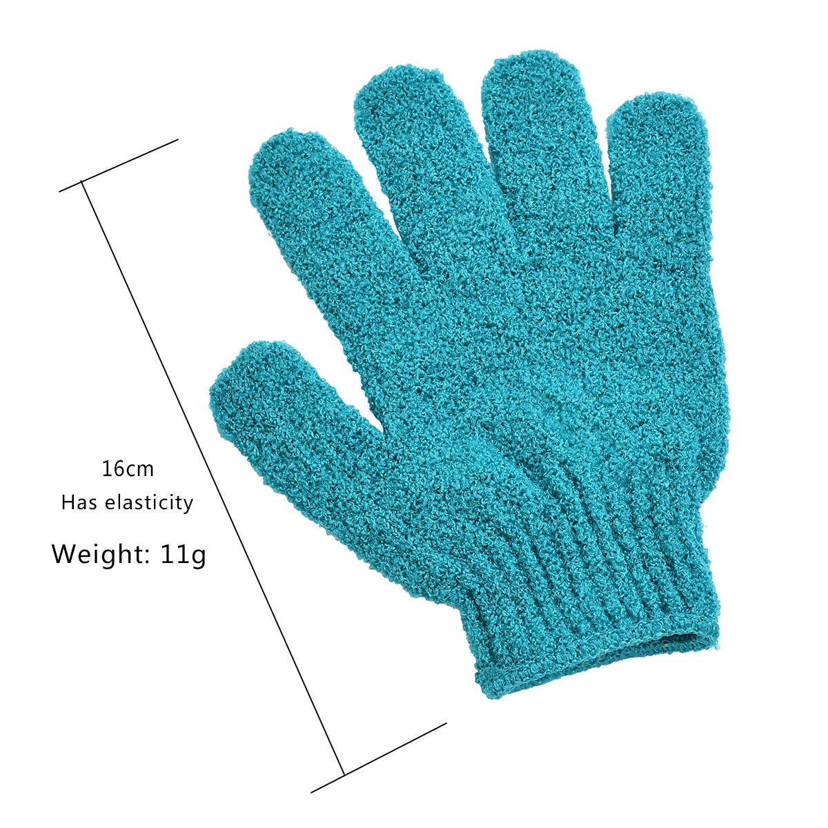 Случайный цвет 1 шт высокого качества отшелушивающие перчатки рукавица Ванна Скраб для душа загар удаление ороговевшей кожи перчатки