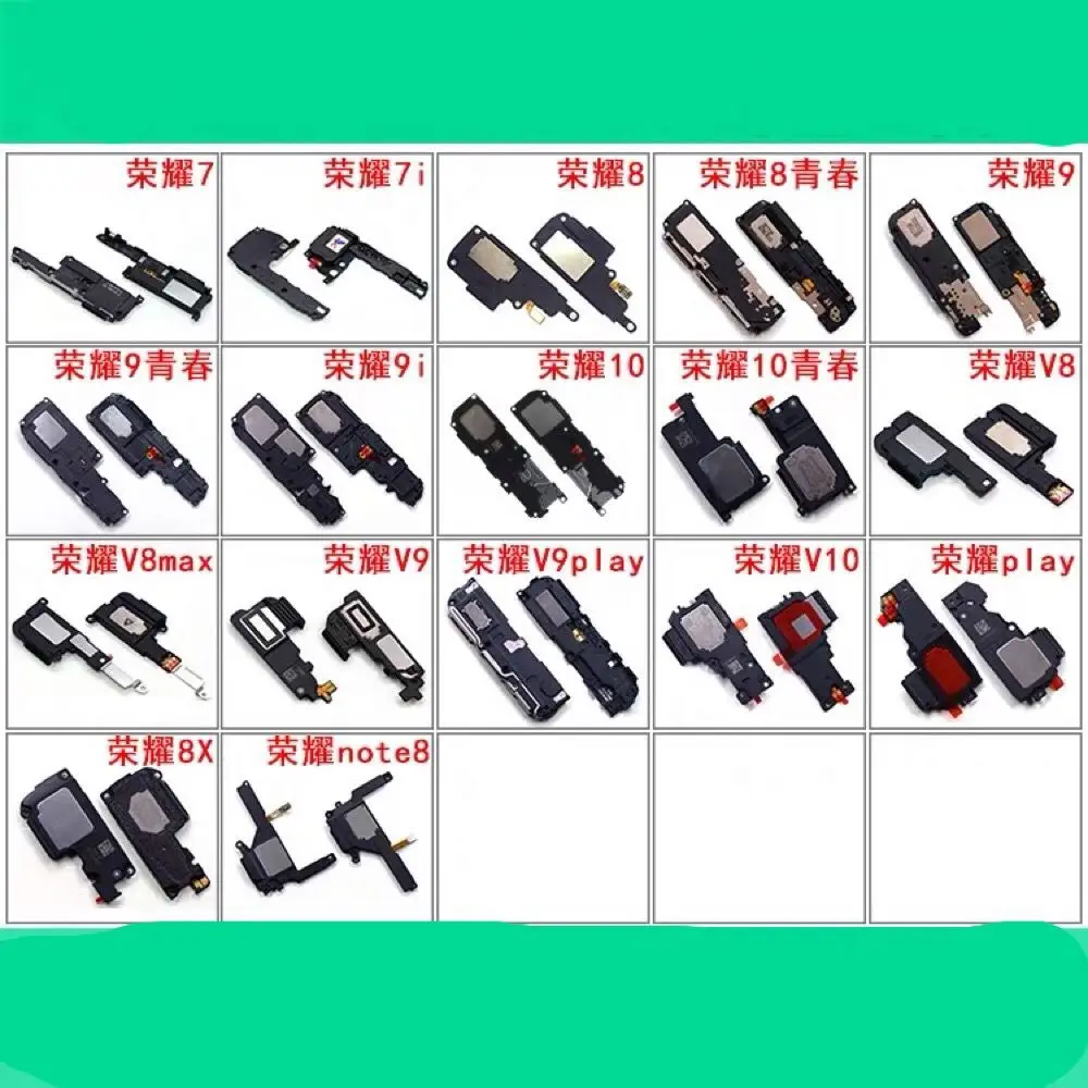 

Honor V9 V10 V9PLAY 8X NOTE8 V20 Loudspeaker Assembly Youth Version Flex Cable Cellphone Repair Part Motherboard Ring Silent PCB