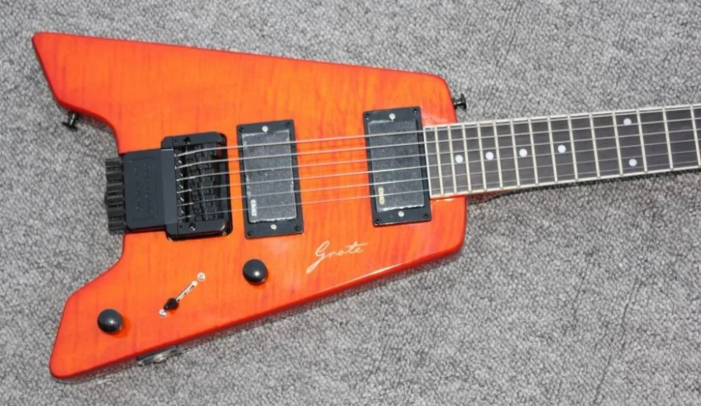 Новинка+ фабрика+ 6 струн Strandberg безголовая электрогитара orange floyd tremolo безголовая гитара гитара