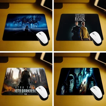 

New Computer desktop Game Mouse Non-Skid Rubber Pad 18cmX22cm and 25cmx29cm The captains of the Starship Enterprise Mouse Pads