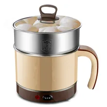 Бытовая кровать Электрический Чайник электрическая чаша мини лапша кастрюля многофункциональная электрическая плита