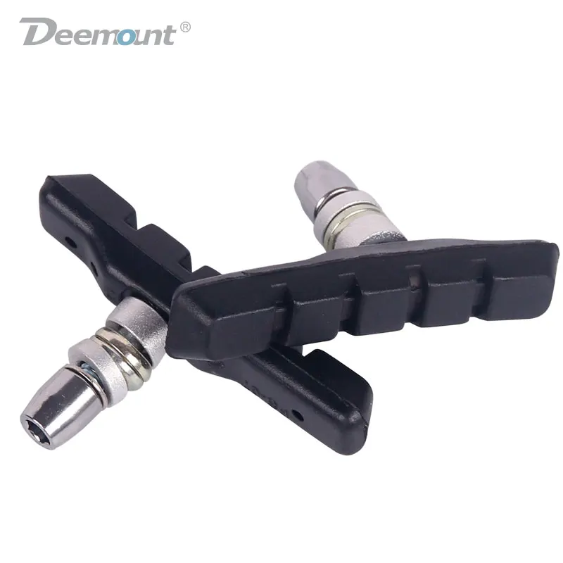 

Deemount 1 Pair 70mm MTB V-Brake Pads Mechanical Linear Pull Brakes Bicycle Brake Shoes Iron Aluminum Steel Rims Wet Dry