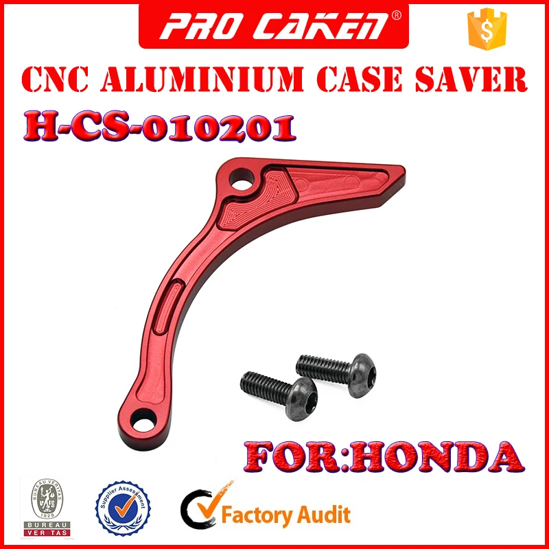 cnc aluminium case saver sprocket guard cover drivr chain guide for