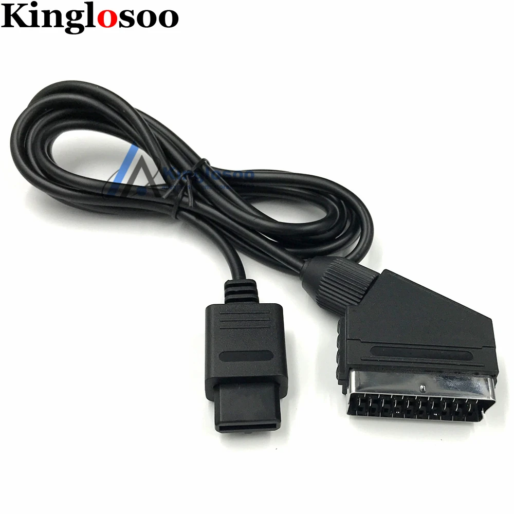Игровой разъем для видеоигр 1 8 м проводной кабель SCART RGB запасная часть Nintendo 64 N64 SNES