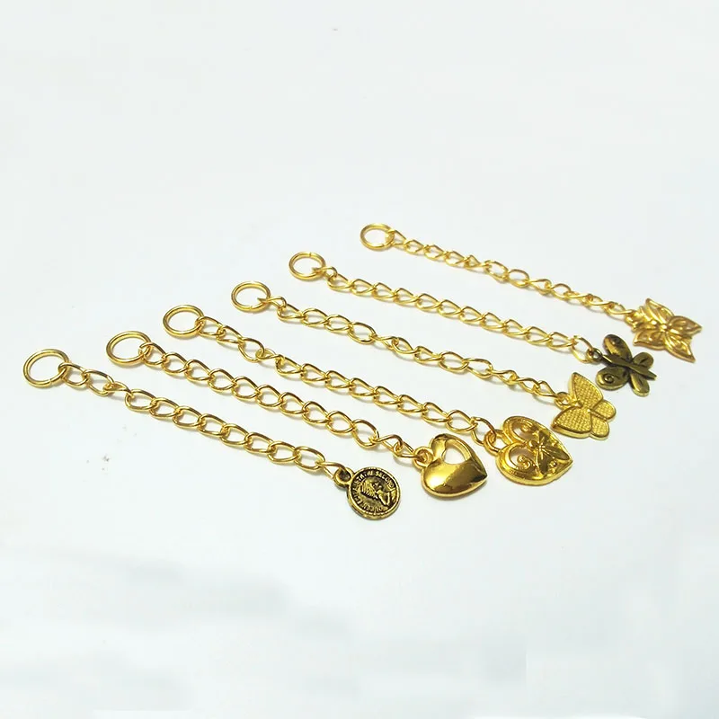 Buy extended extension chains necklace end tails jupm rings clasps hook