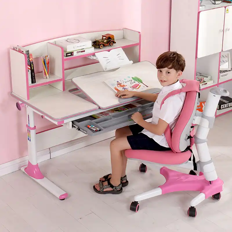 Multifunctional Children Study Desk Ergonomic Kid Study ...