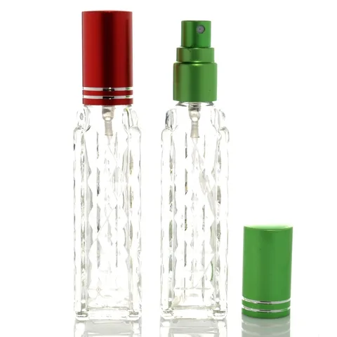 Frasco de Perfume Frasco de Spray Bomba de Mistura de Cores de Vidro Lote ml Recarregáveis Transparente Recipiente Cosmético Atomizador Viagem 20 Pçs – 14