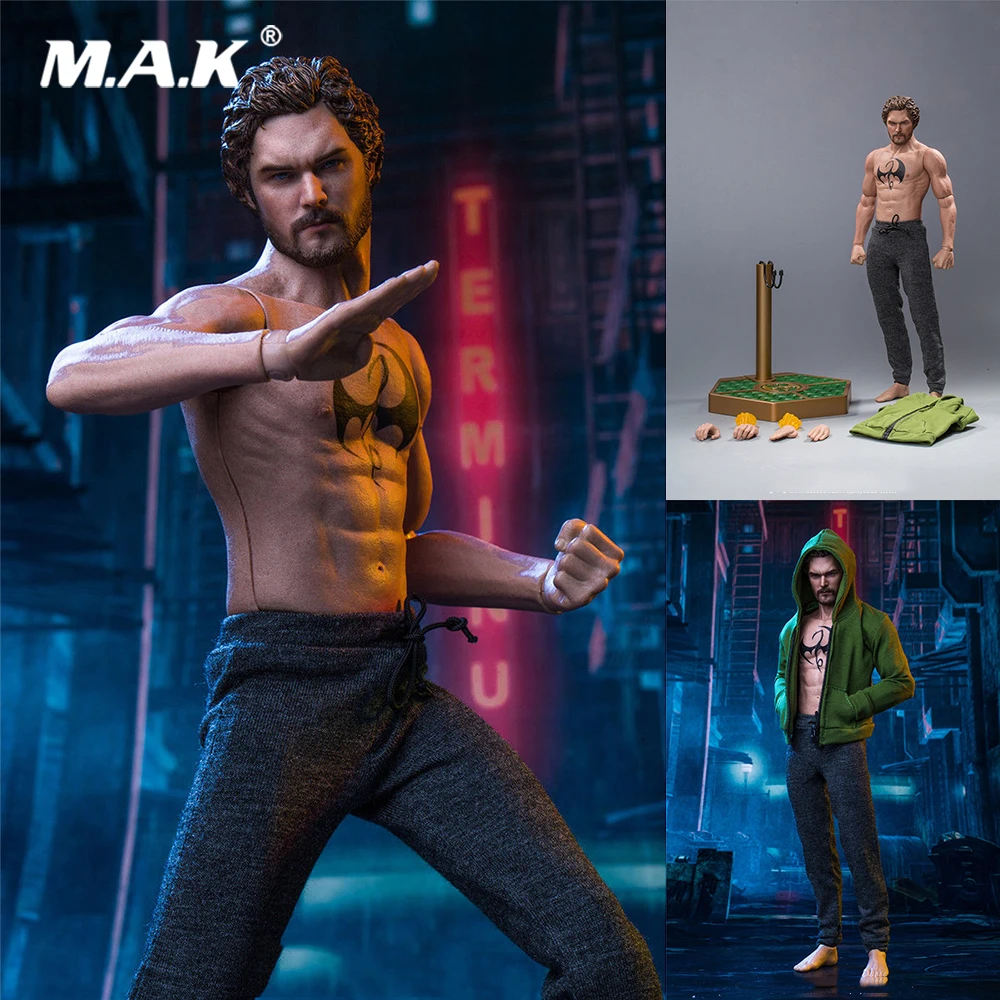 1/6 Scale Collectible Full Set SST-008 Iron Fist Danny Rand Movie Series Figure Model for Fans Collection Gift