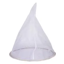 4 шт. фильтр сетка конус Пчеловодство Мед фильтр волоконная сетка очиститель экрана Пасека домашнее оборудование