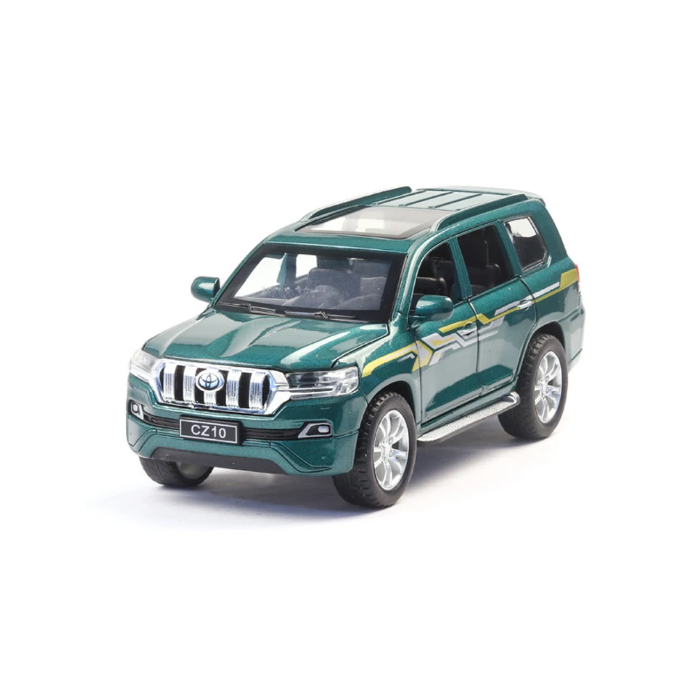 1:24 Prado музыкальная с подсветкой машина Diecasts игрушечный транспорт горячая модель