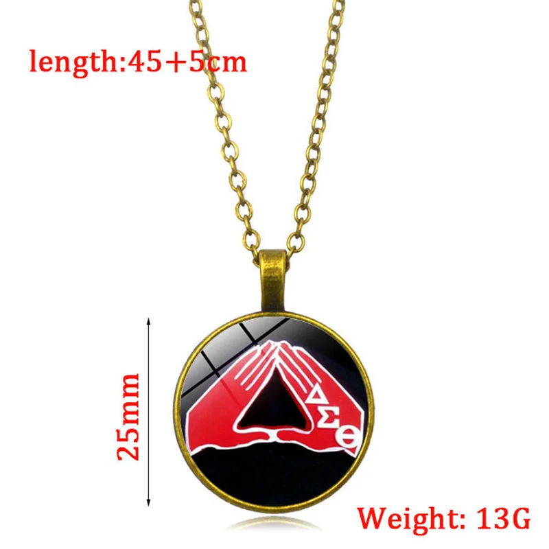 Новый модный греческий коллектив организация братьев Delta Sigma Theta Символ Ювелирных