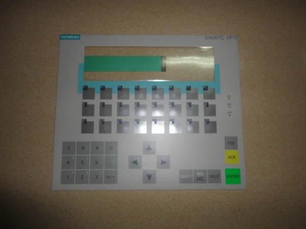 

6AV3617-1JC20-0AX1 OP17 , SIMATIC Protective Film,Membrance, keypad for 6AV3617-1JC20-0AX1