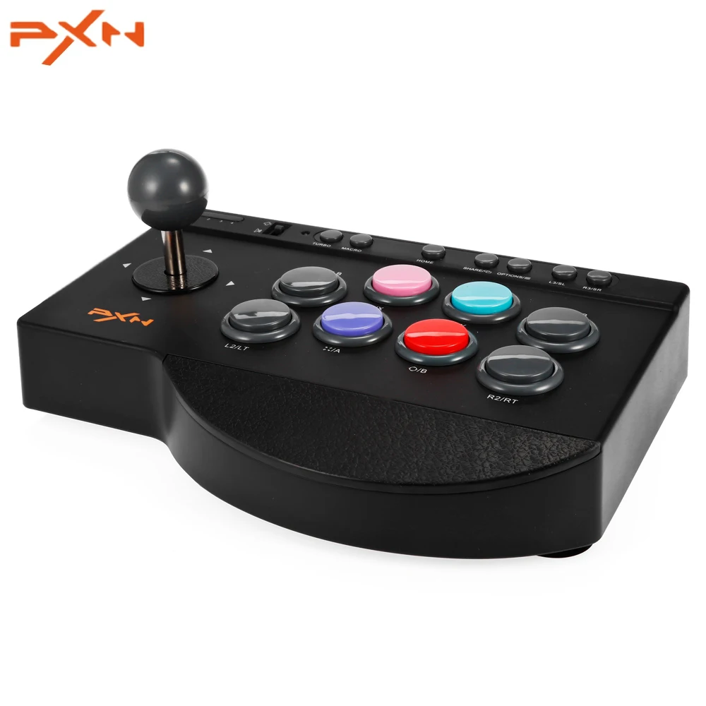 PXN 0082 Аркады Джойстик игровой контроллер проводной геймпад для ПК/PS3/PS4/Xbox one TURBO и