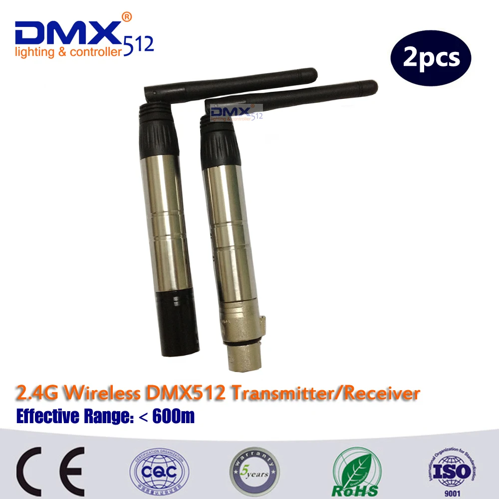 

DHL Fast Free Shipping wireless dmx512 receivers,led moving head light wirelses kit dmx wireless controller