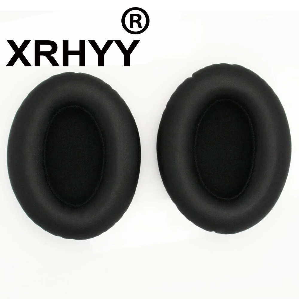

Сменные амбушюры XRHYY черного цвета, 1 пара, Накладные наушники для Edifier H840 H850