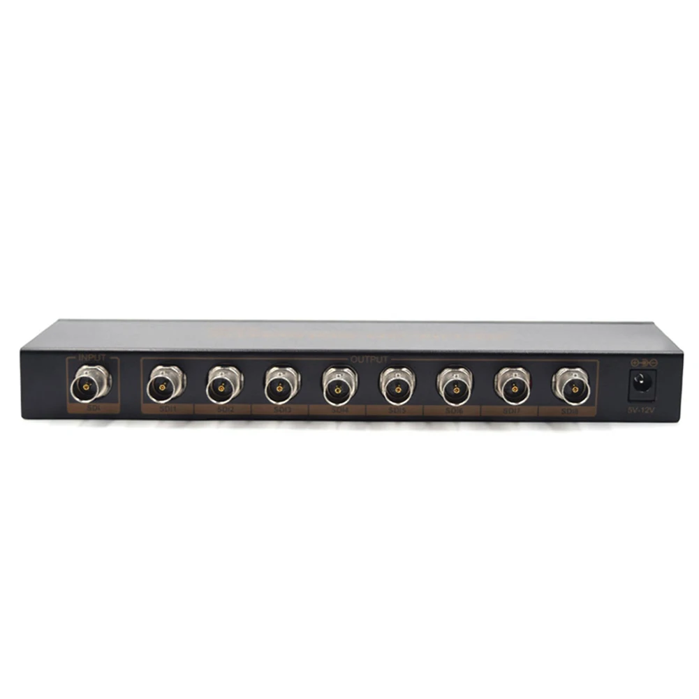 

High Quality HD-SDI or 3G-SDI video source to 8 SDI/HD-SDI/3G-SDI displays simultaneousl With Power Supply Adapter A#S0