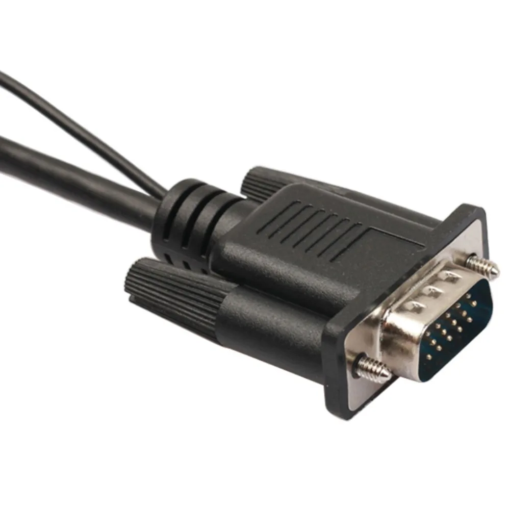 Адаптер VGA HDMI с 3 5 мм аудио поддержкой 1080P и USB кабель питания видео конвертер для