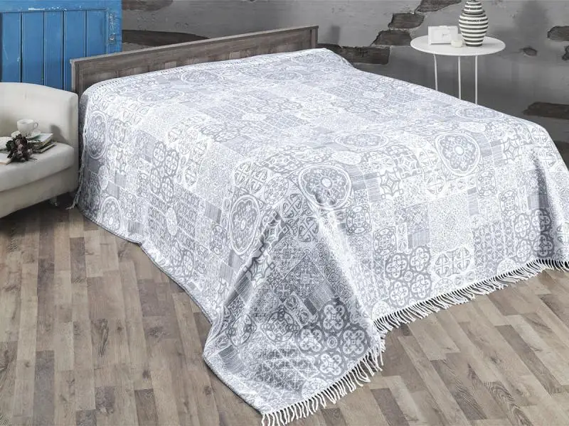 Плед полутораспальный KARNA, KILIM, 150*240 см