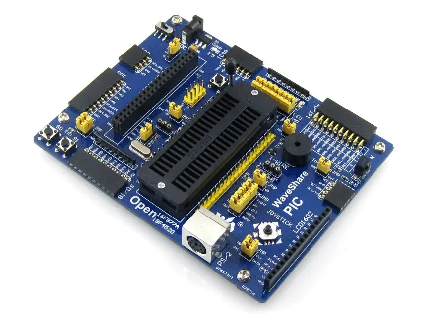 PIC Board PIC18F4520-I/P PIC18F4520 PIC 8-bit RISC PIC микроконтроллер макетная плата+ 14 комплектов аксессуаров = Open18F4520