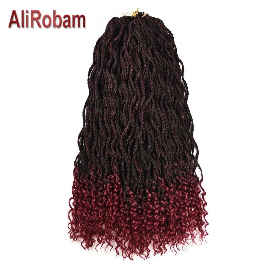 CURLY end box braid3