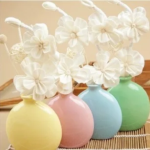 

50ml Aromatic Oil Reed Diffuser Ceramic Bottle Rattan Stick Cinnamon Aromatherapy Fragrances Perfume Sets Flavoring Home J042-01
