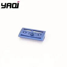 Yaqi космический синий цвет зубчатый бар двойной край безопасности бритвенная головка без логотипа