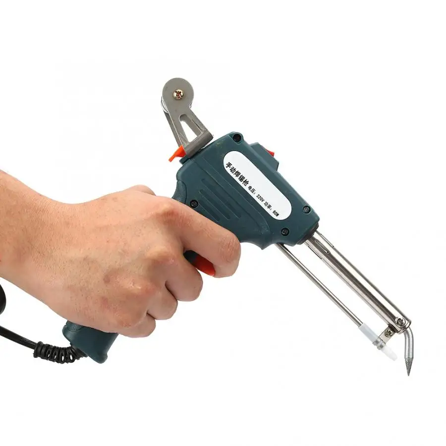 

Soldering Station T12 Soldering Station Digital Handheld Semi-Auto Send Tin Heat Soldering Iron Station Welding Tool 60w