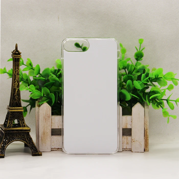 Wtsfwf DIY 2D Сублимация Жесткий ПК пустой чехол для Iphone 7 Plus 8 с алюминиевыми вставками