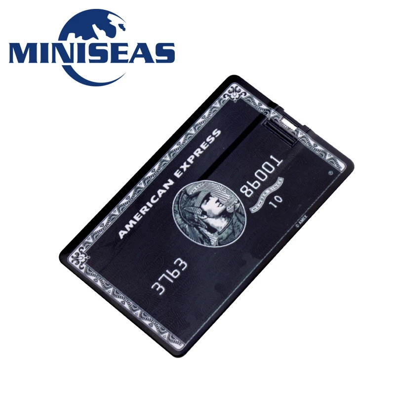 Miniseas USB Flash Drive банковской Кредитная карта 4 GB 8 GB 16 GB 32 GB накопитель флешки внешних накопителей Usb Memory Stick Flash drive