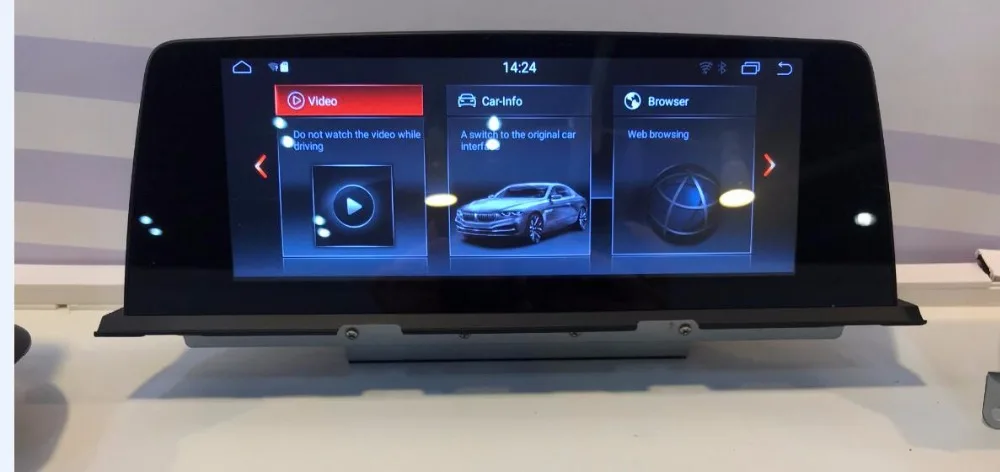 Discount 2GB Ram 10.25" Android 8.11 Car Audio For BMW 6serise F06 F12 2010-2012  Monitor GPS Radio Stereo Vedio Head Unit Navigation 8