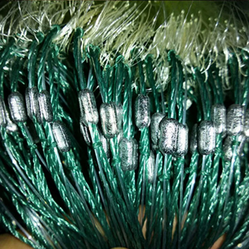 H5*65M new cast net quality fish trap 3layer sticky fishing net china outdoor pesca fishing network gill net rade de pesca