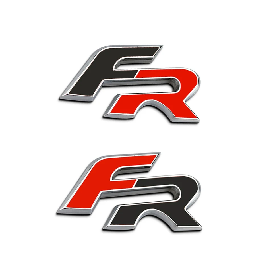 3D Metal Car Stickers For FR Emblem Badge Stickers Car Styling Stickers For Seat leon FR Cupra Ibiza Altea Exeo Formul Stcikers (2)