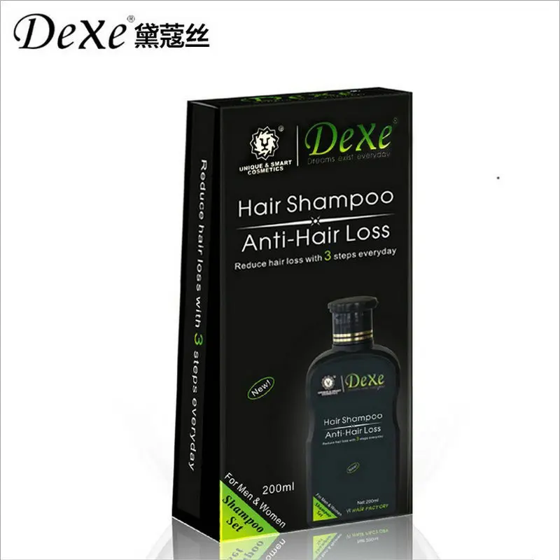 1PC 200ml Dexe Black Hair Shampoo Anti Hair Loss Chinese Herbal Polygonum Multiflorum Hair Growth Treatment For Men & Women 1PC 200ml Dexe Black Hair Shampoo Anti Hair Loss Chinese Herbal Polygonum Multiflorum Hair Growth Treatment For Men & Women