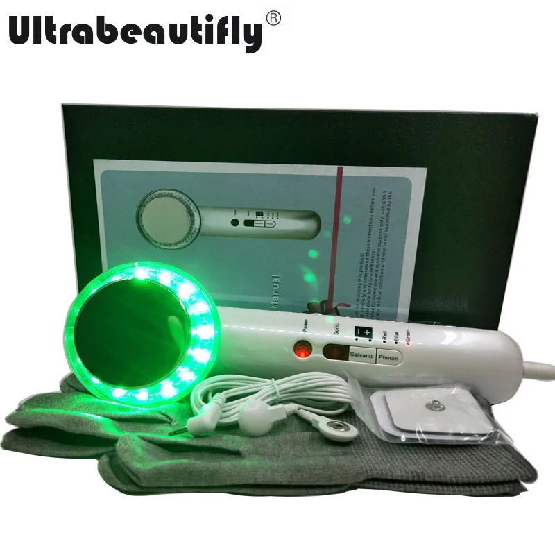 Galvanic Home Spa Photon Ultrasound Fat Burning Weight Loss EMS Body