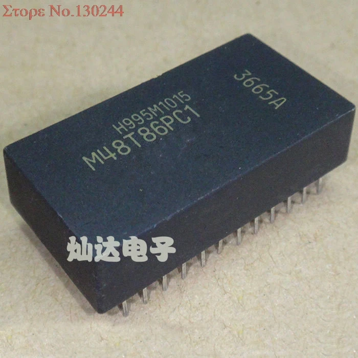 

2pcs/lot NEW ORIGIANL M48T86 M48T86PC1 DIP-24 Real-time clock chip DIP24 In Stock