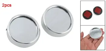 

AUTO Car Side View Blind Spot Round Convex Mirrors 2 Pcs