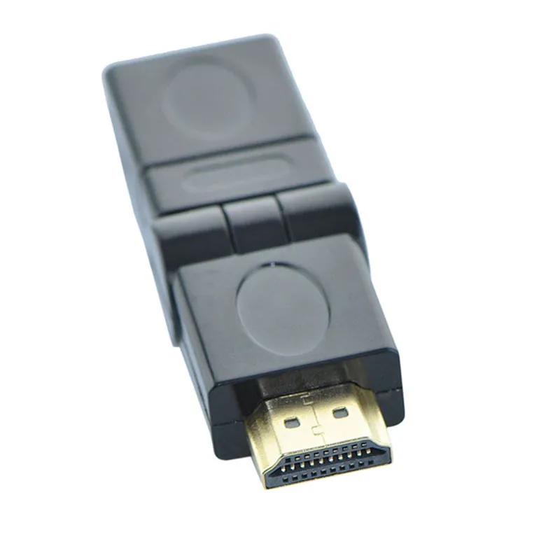 1080P вращающийся на 360 градусов Поворотный HDMI штекер Женский Регулируемый кабель