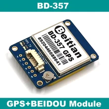 Beitian ttl nível 9600bps 4 m flash 1 hz 1.25mm 6 pinos conector 5.0 v gps + módulo bds BD-357