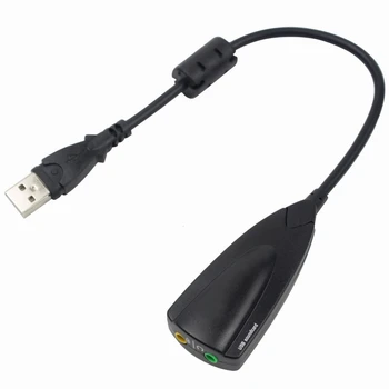 

7.1 External USB Sound Card Audio Adapter USB To 3D CH Virtual Channel Sound Track #DYSC89874