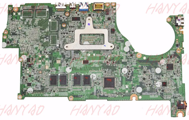 DAZRQMB18F0 For font b ACER b font M5 583 laptop motherboard With i7 CPU ddr3 NBMB711002