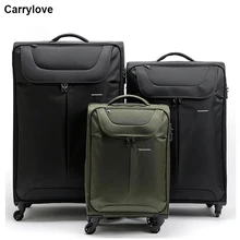 CARRYLOVE 2" 24" 2" 32" дюймов водонепроницаемый большой чемодан на колесиках для путешествий чемоданы и дорожные сумки большой емкости