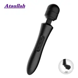 Ataullah 10 скоростей g-точечный массажный вибратор для тела кролик вибратор USB заряжаемый женский фаллоимитатор вибратор секс-игрушка для