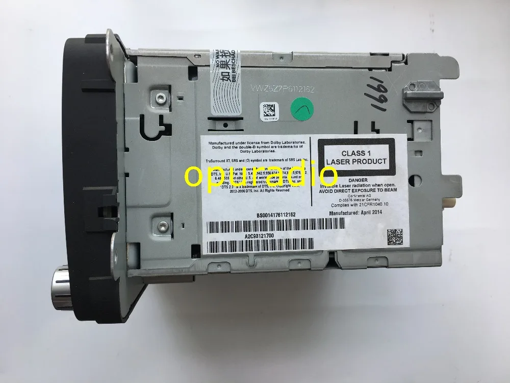 Оригинальный RNS510 навигации радио 3CD 035 682C с SSD для Volkswage VW автомобиля DVD gps навигация