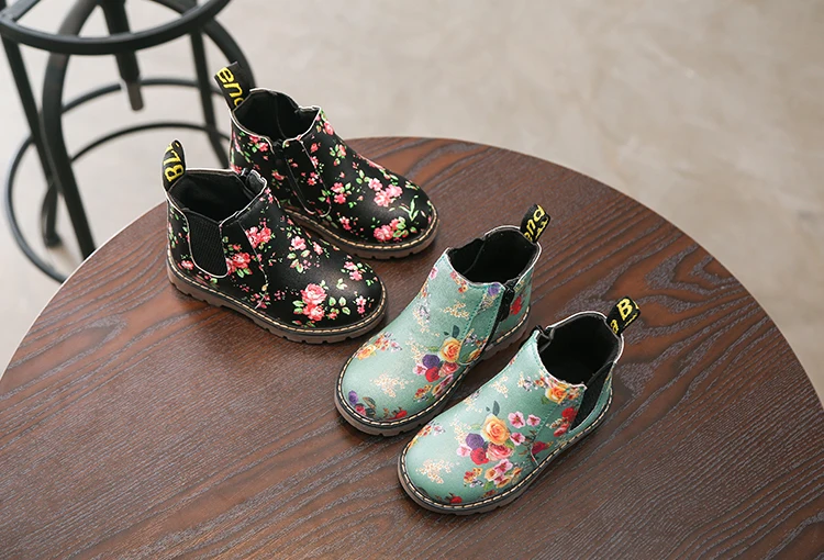 Children's Baby Girl Boots Winter New Arrivals Snow Boots Children's Shoes Children Patent Leather Kids Boy Boots Size 21-30