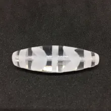 Тигровый зуб бусины в тибетском стиле натуральный кристалл камень бусины 12 мм* 38 мм кулон мощный амулет тибетские бусины дзи DIY кулон браслет